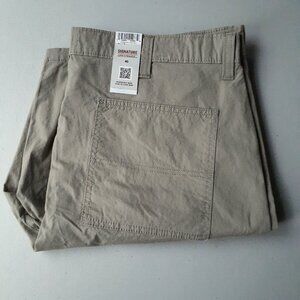 Levi Strauss Men's Waist 40 Signature Khaki Tan Cargo Shorts